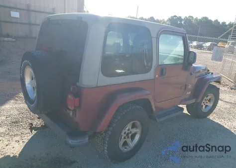 2004 Jeep Wrangler Sahara z USA, uszkodzony, nr VIN 1J4FA59S34P715189